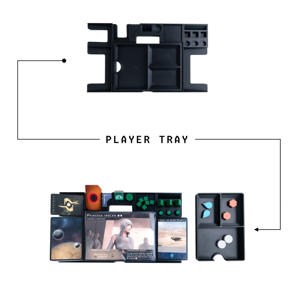 Playmode PlaySystem Black Player tray for Dune Impweium Uprising
