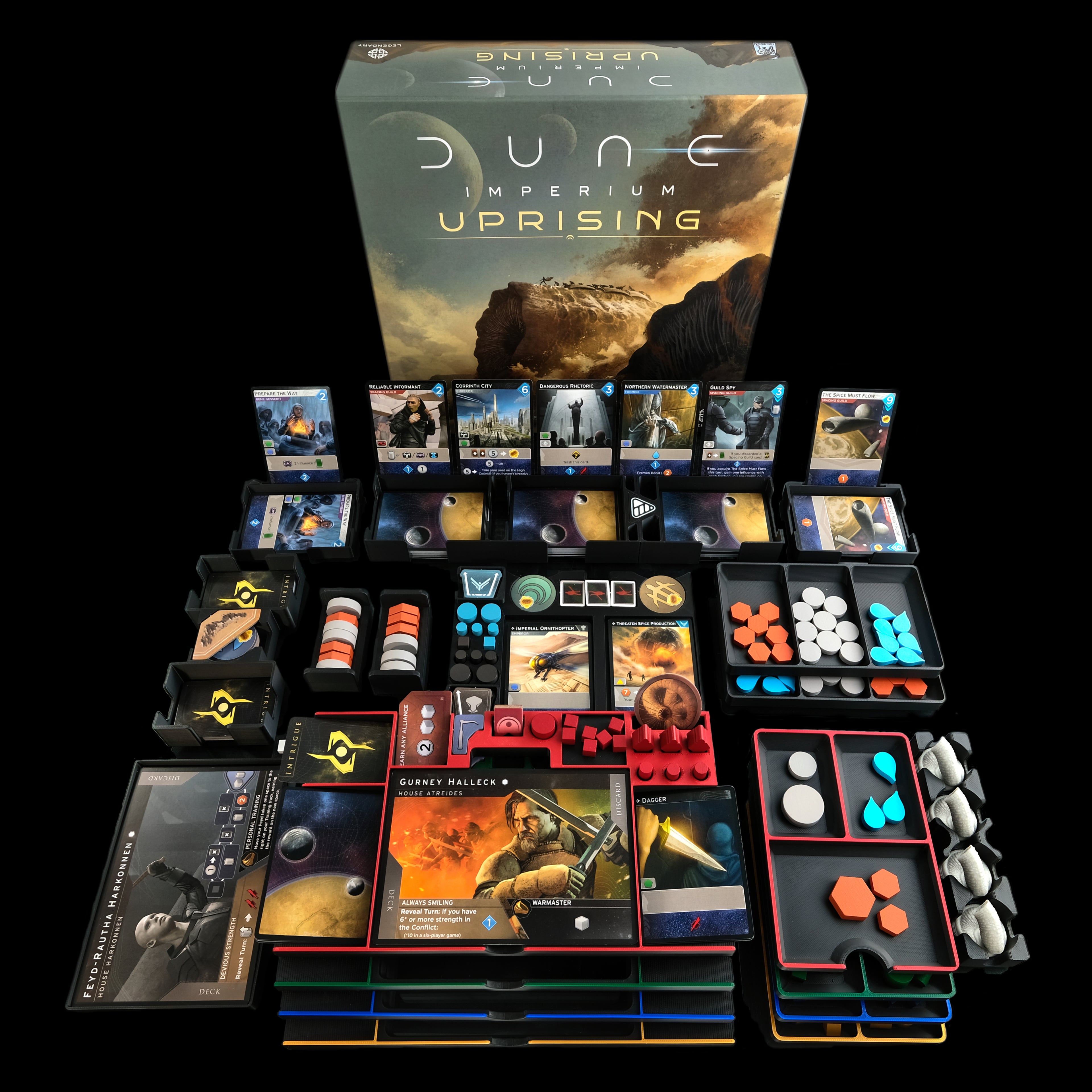 Dune Imperium Uprising PlaySystem