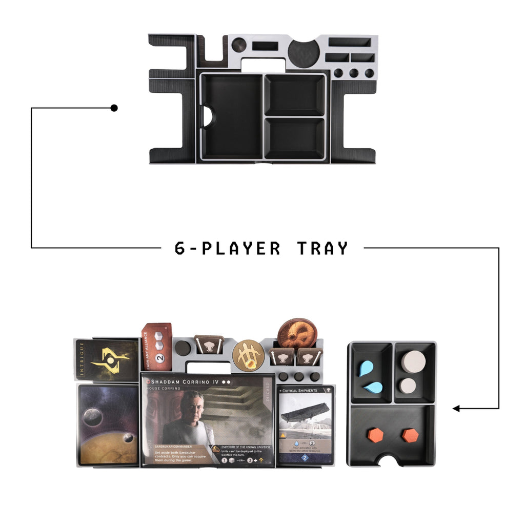 PlayMode PlaySystem DIU+BL 3 vs 3 Emperor 6 Player tray 