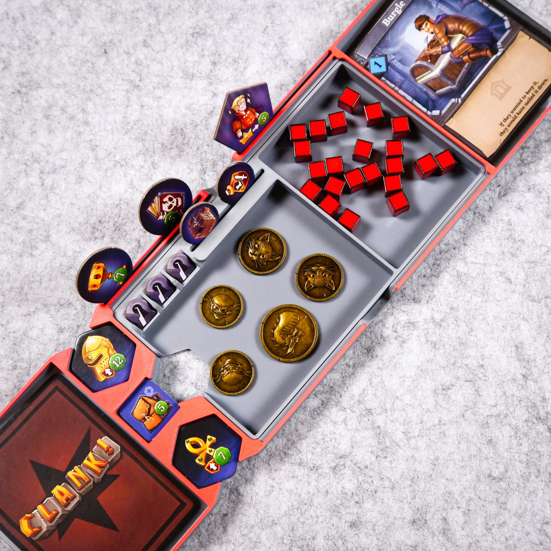 Flexible Player Trays Compatible with Adventuring Party Characters
