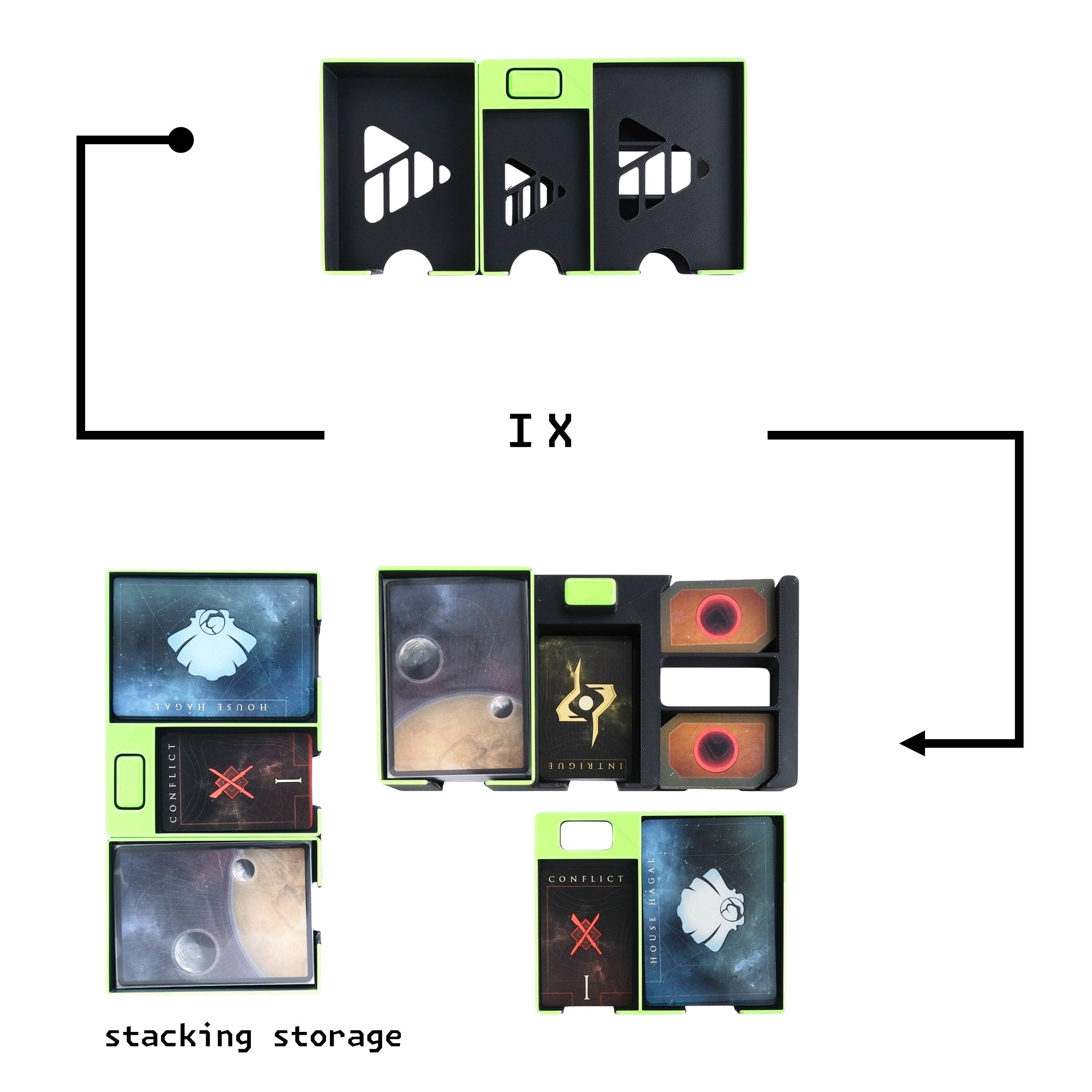 Dune: Imperium Deluxe archive accessory IX tray