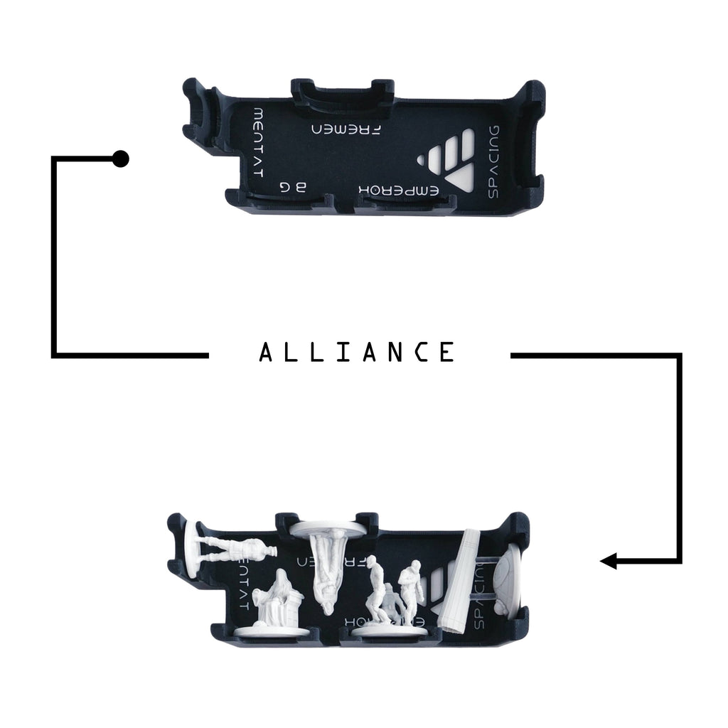 Dune: Imperium Deluxe PlaySystem alliance tray