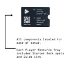Dune: Imperium Deluxe PlaySystem barcode to guides link back of tray
