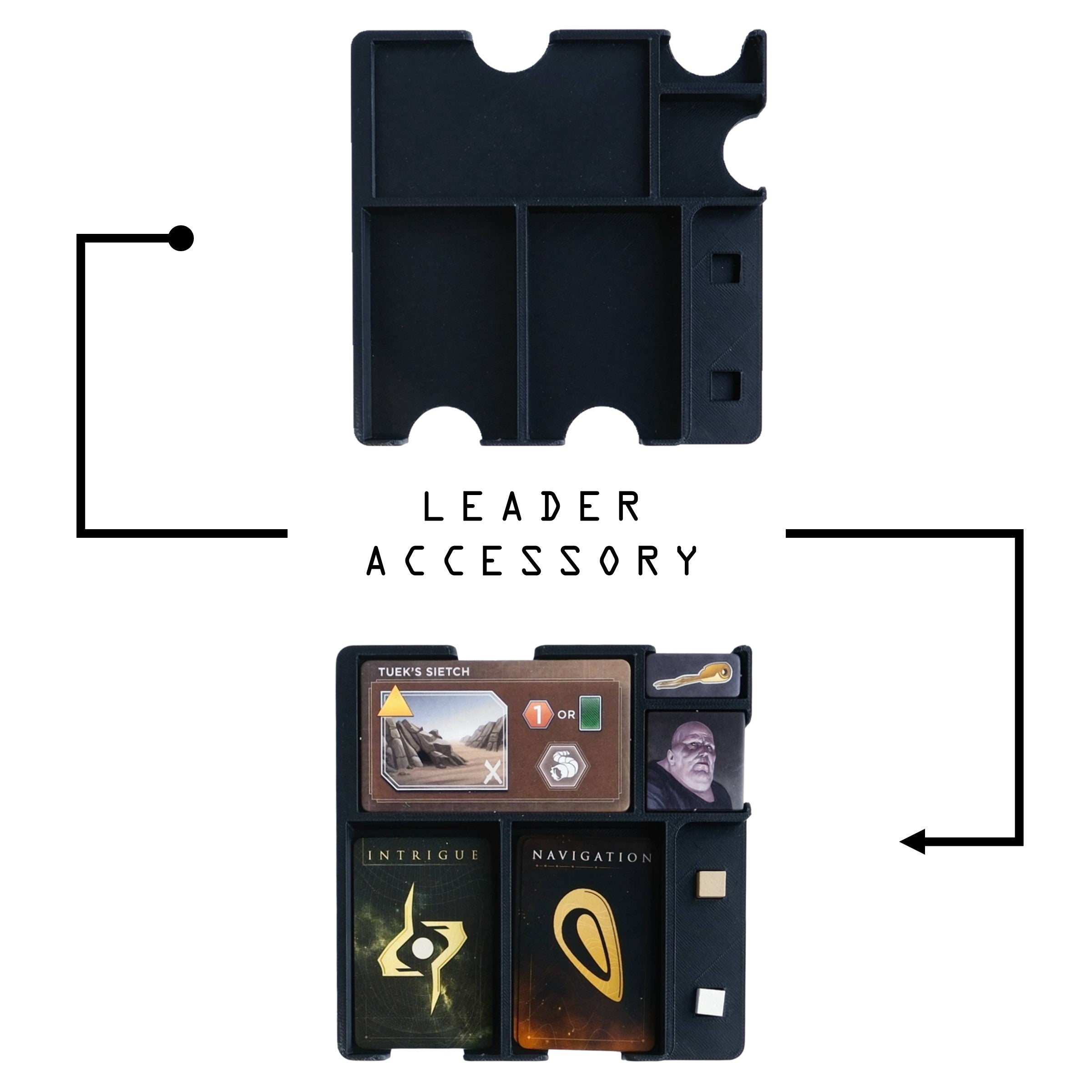 Dune: Imperium Deluxe PlaySystem Leader accessory tray