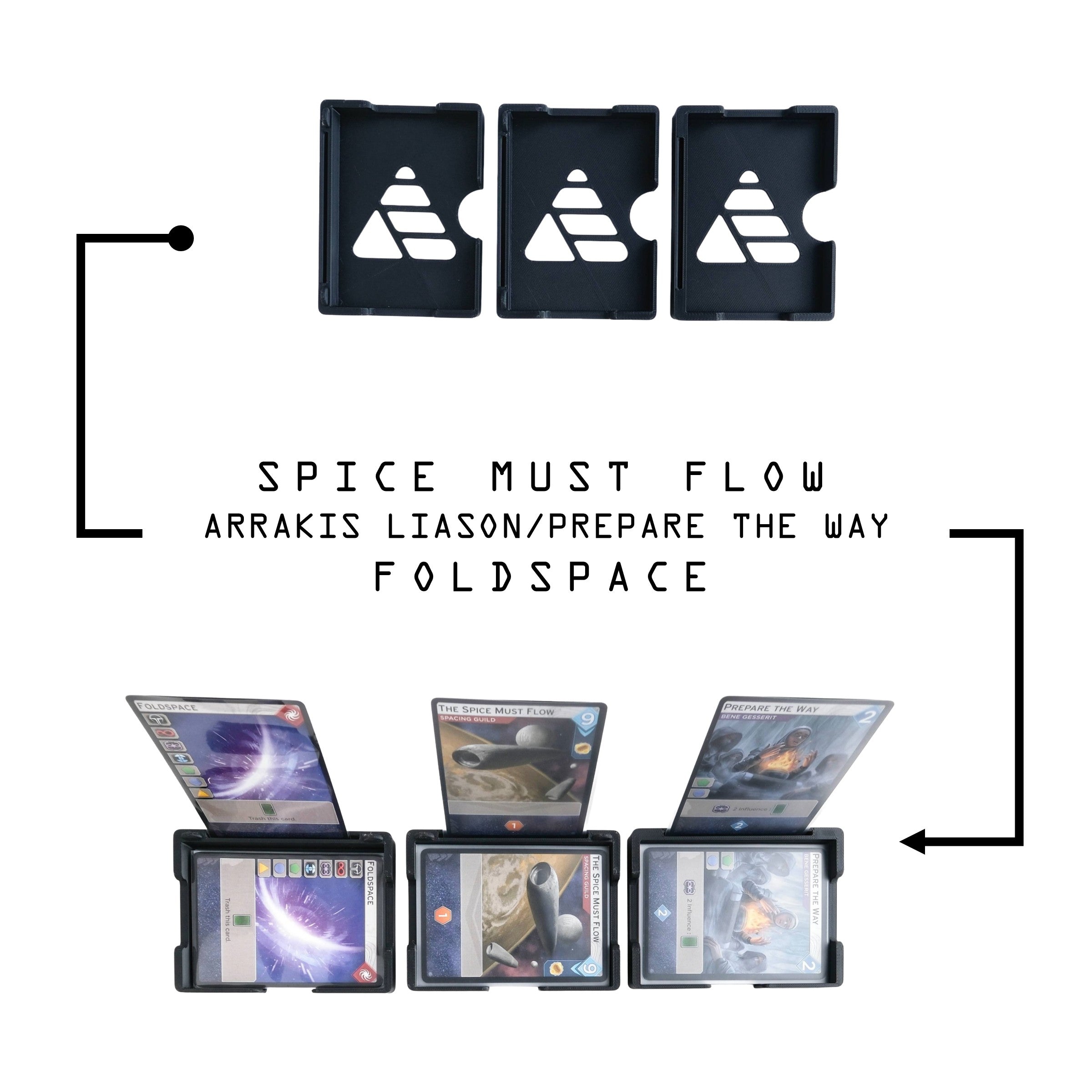 Dune: Imperium Deluxe PlaySystem Spice must flow foldspace trays