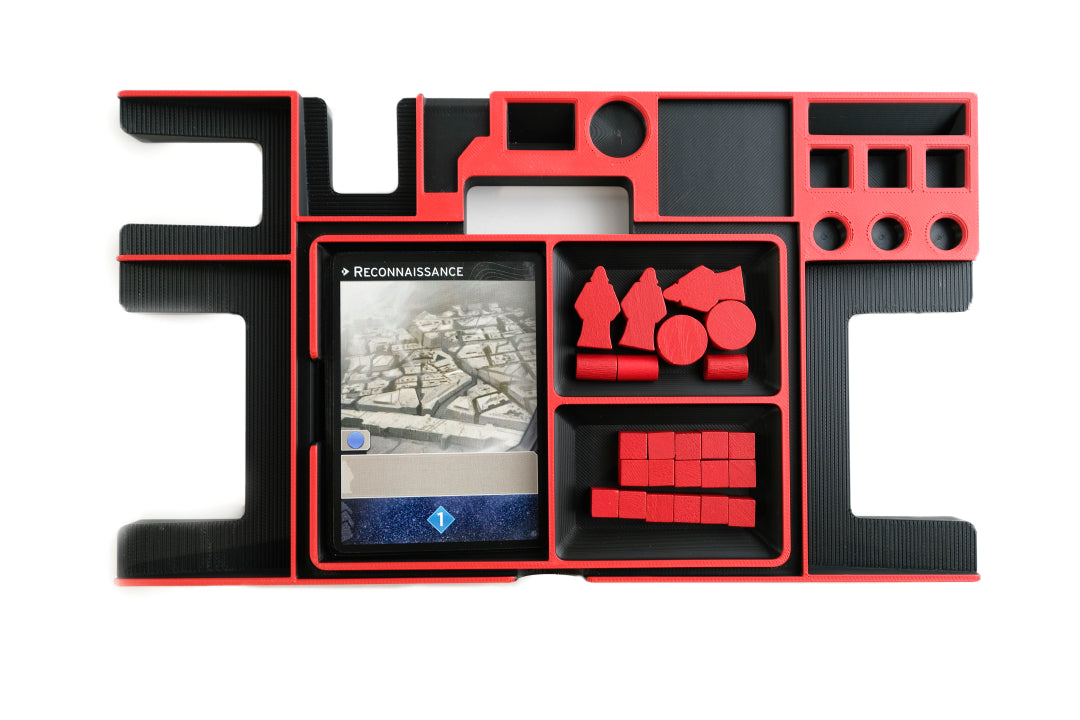Dune: Imperium Uprising PlayMode PlaySystem accessory red player tray