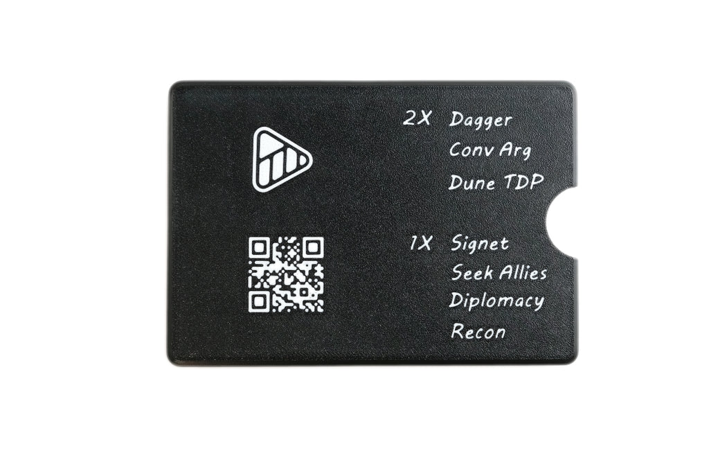 PlayMode PlaySystem Dune: Imperium Uprising & Bloodlines barcode tray backing