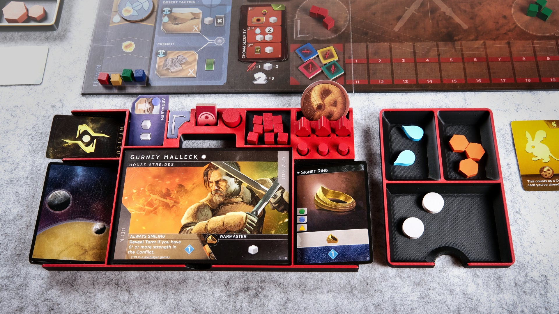 Dune: Imperium & Uprising - Player Tray (1P-4P) | XS PlayMode Store Dune: Imperium & Uprising - Player Tray (1P-4P) | XS PlayMode Store