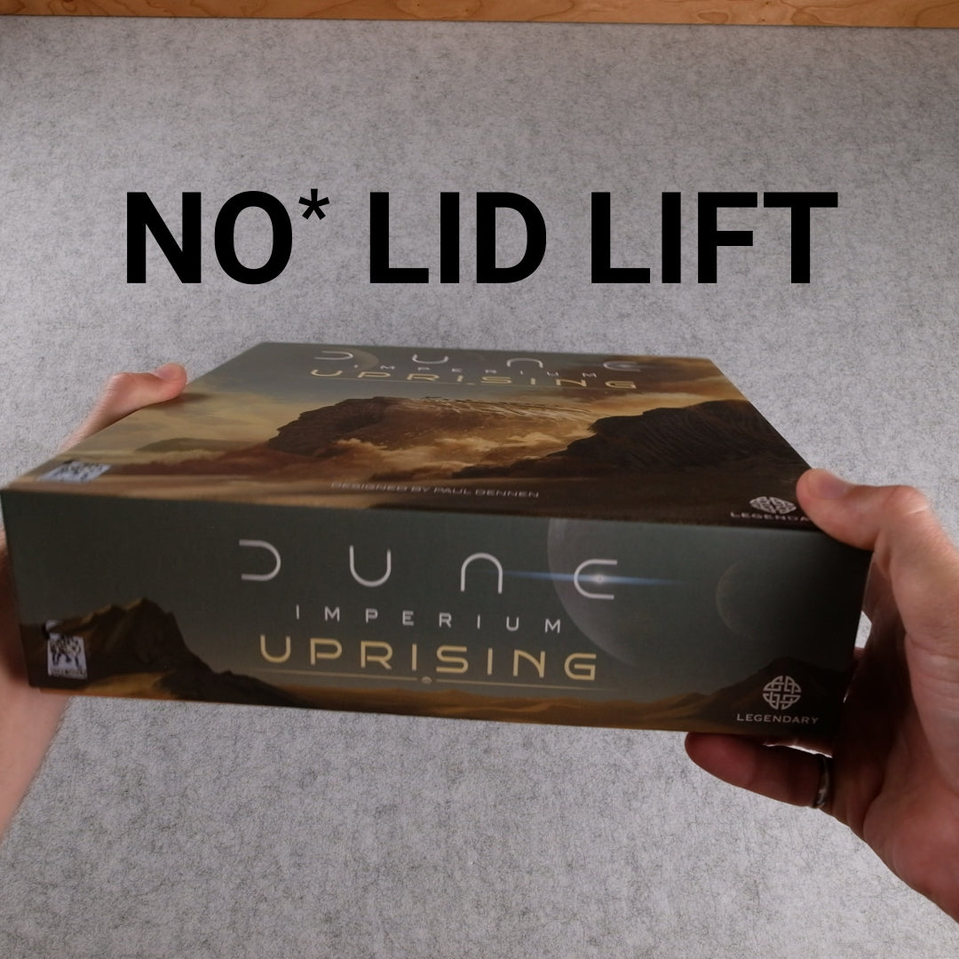 PlayMode No lid lift Dune Imperium Uprising box